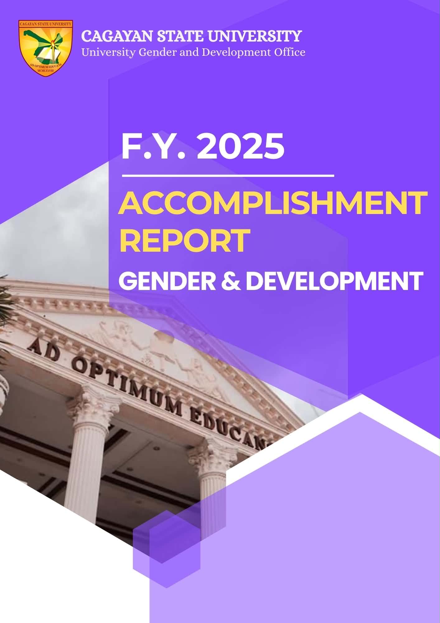 2025 Accomplishment Report