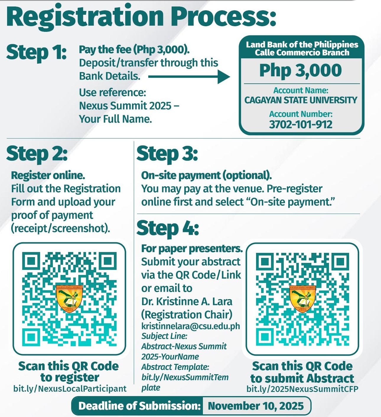 NEXUS Summit 2025 Banner